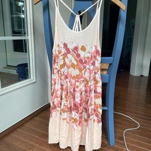 Free People Floral Slip Dress
